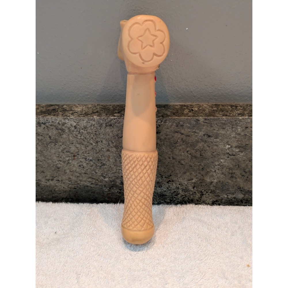 Vintage Jolly Blinker Hammer Toy Clown Face Plastic - Picture 7 of 11